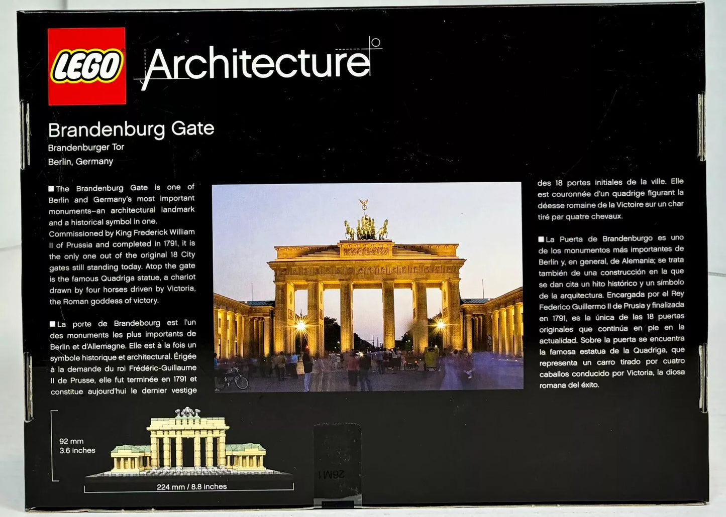 (21011) LEGO® Architecture: Brandenburg Gate