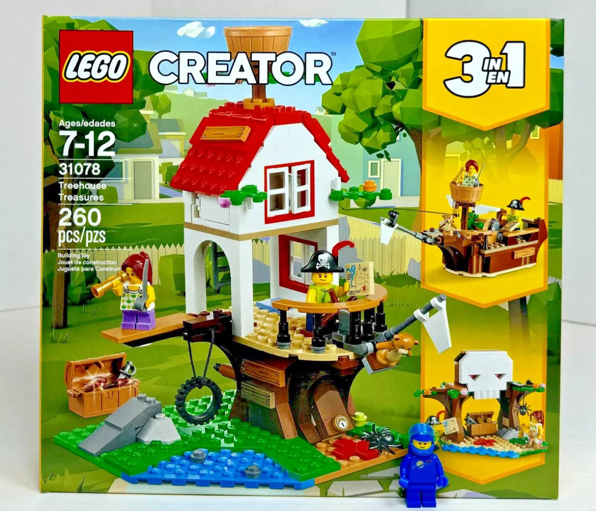 (31078) LEGO® Creator 3-in-1: Treehouse Treasures