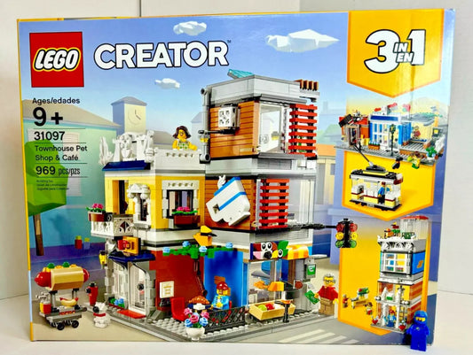 (31097) LEGO® Creator 3-in-1: Townhouse Pet Shop & Café