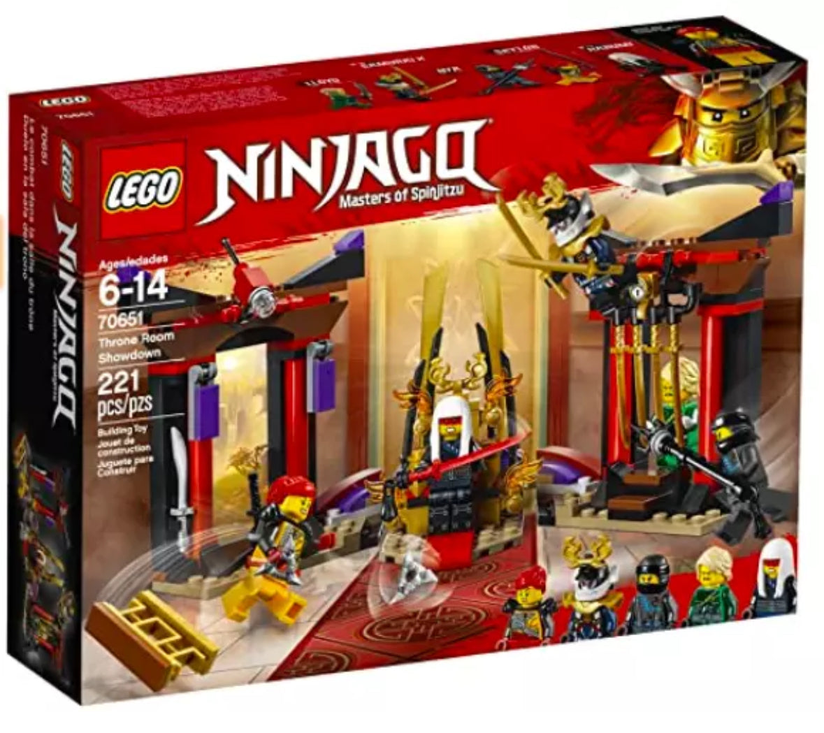 (70651) LEGO® Ninjago: Throne Room Showdown