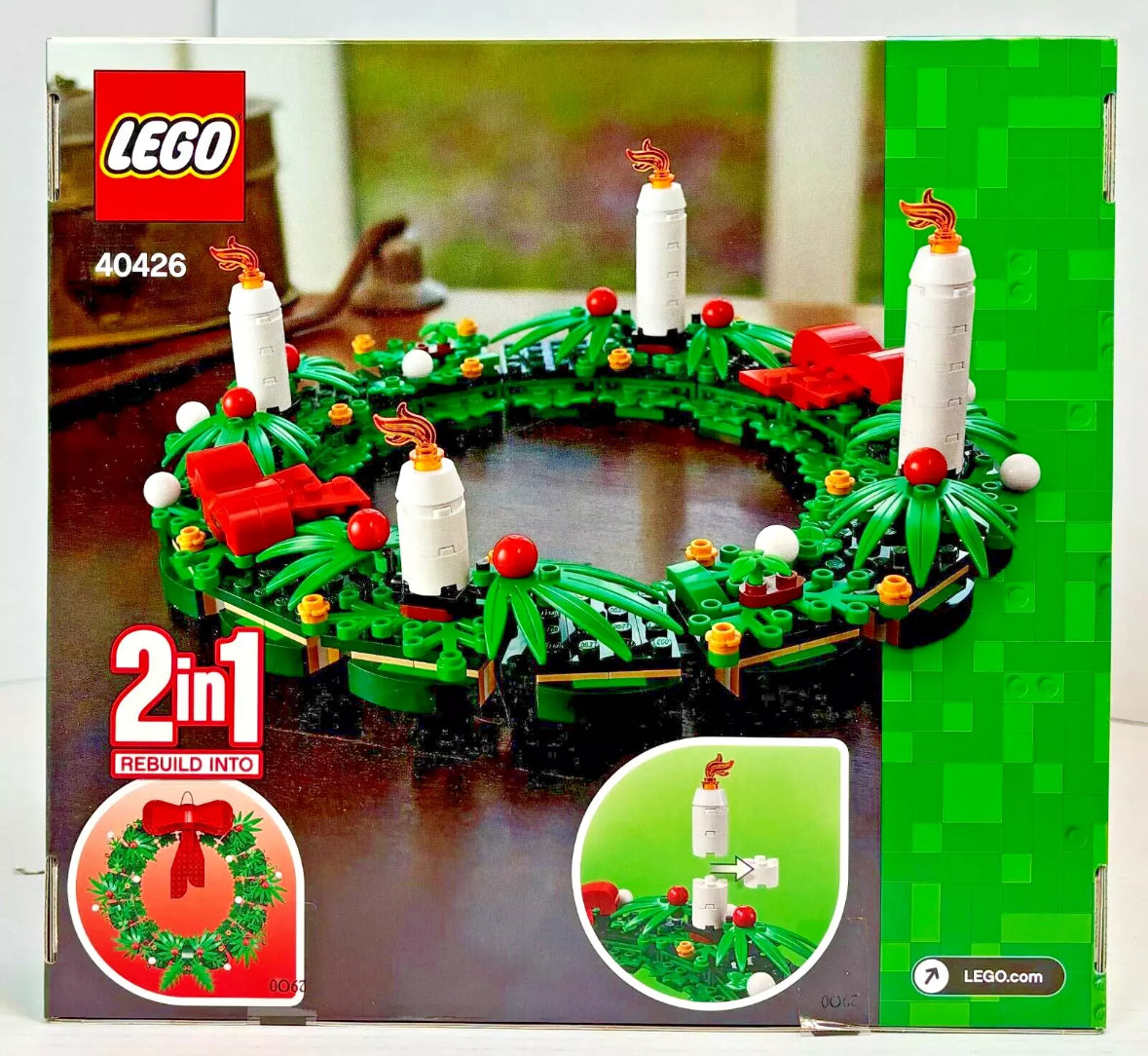 (40426) LEGO® Seasonal: Christmas Wreath 2-in-1