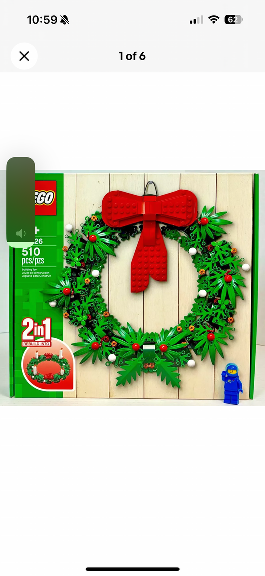 (40426) LEGO® Seasonal: Christmas Wreath 2-in-1